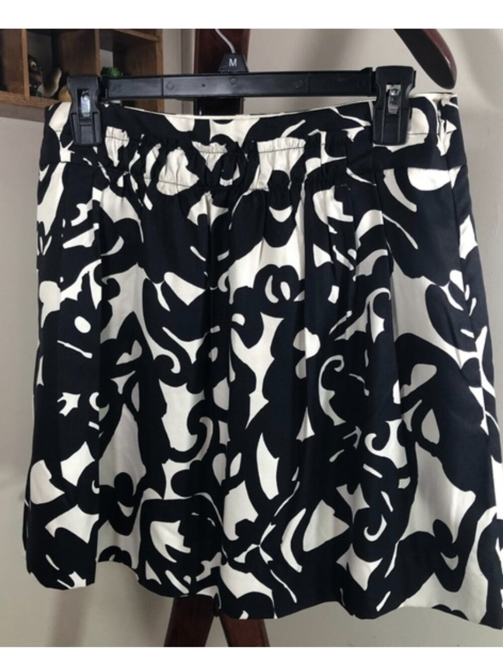 J. Crew | Pockets! Abstract Circle Skater Skirt